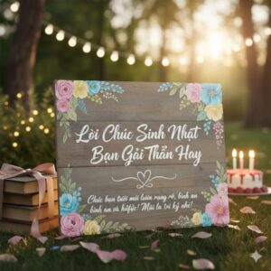 Lời Chúc Sinh Nhật Bạn Gái Thân Hay